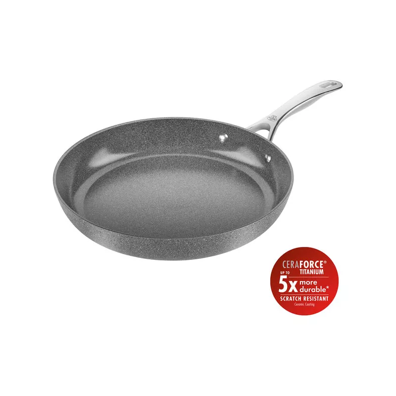 SALINA Poêle Revêtement Céramique Céraforce Titanium D32 Cm BALLARINI 11 SALINA Poêle Revêtement Céramique Céraforce Titanium D32 Cm BALLARINI – Image 11