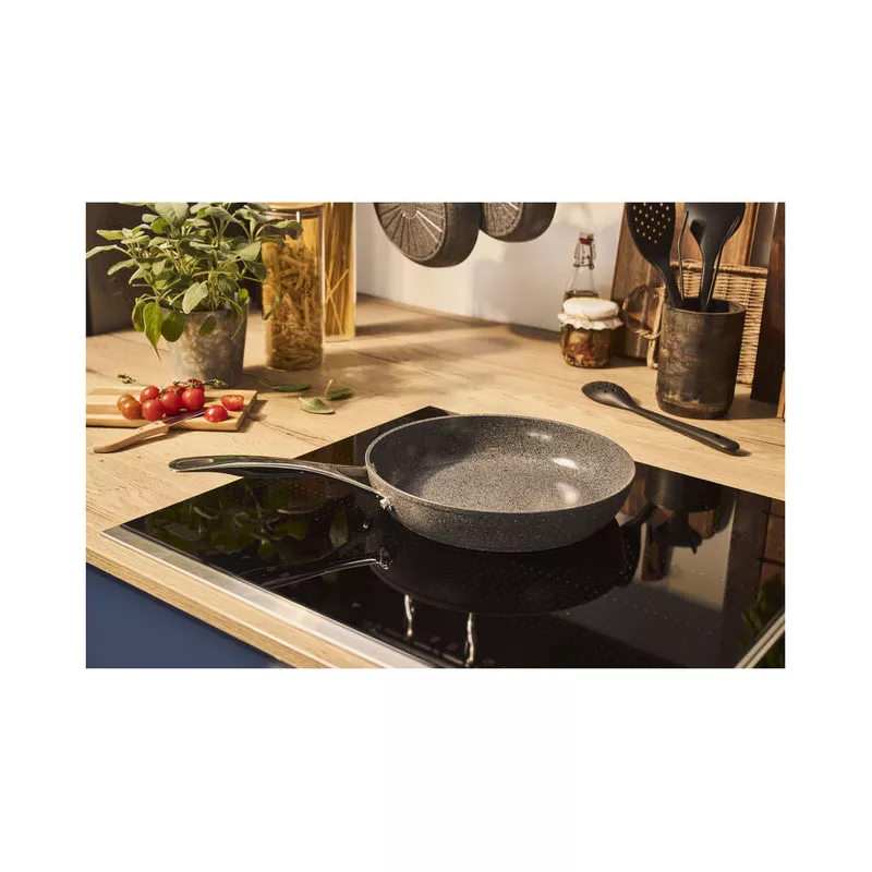 SALINA Poêle Revêtement Céramique Céraforce Titanium D32 Cm BALLARINI 6 SALINA Poêle Revêtement Céramique Céraforce Titanium D32 Cm BALLARINI – Image 6