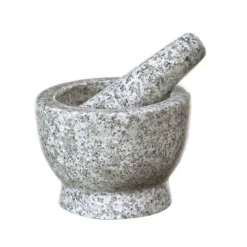 SALOMON Mortier En Granit Avec Pilon Cilio Pour Graines Et Epices