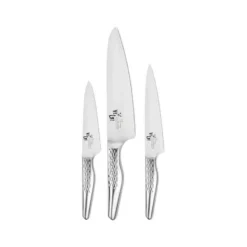 SEKI MAGOROKU SHOSO Coffret Couteau D´office, Cuisine, Santoku Japonais KAI