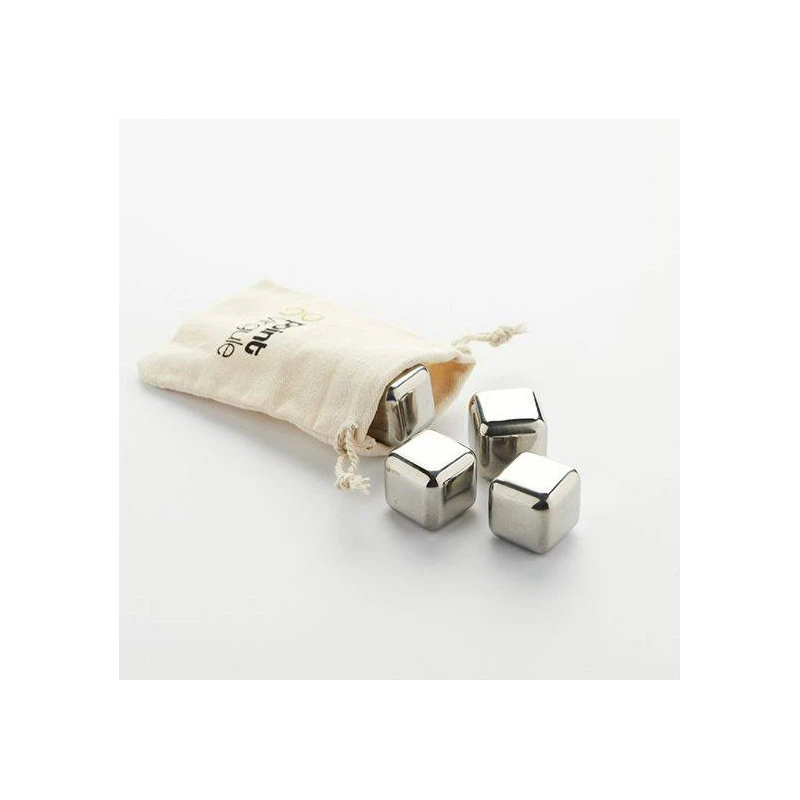 Set De 4 Glaçons Réutilisables En Inox Avec Pochette Point Virgule 3 Set De 4 Glaçons Réutilisables En Inox Avec Pochette Point Virgule – Image 3