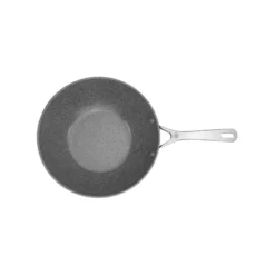SALINA Wok Revêtement Céramique Céraforce Titanium D30 Cm BALLARINI -Peugeot Boutique set de poeles 3pcs revetement ceramique d24 et d28 avec poignee amovible ballarini p 15