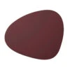 Set De Table NUPO En Cuir Recyclé LINDDNA 44 X 37 Bordeaux