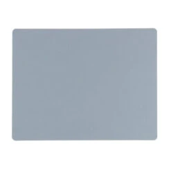 Set De Table Rectangulaire NUPO En Cuir Recyclé LINDDNA 45 X 35 Bleu Ciel