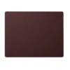 Set De Table Rectangulaire NUPO En Cuir Recyclé LINDDNA 45 X 35 Bordeaux