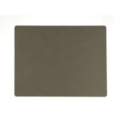 Set De Table Rectangulaire NUPO En Cuir Recyclé LINDDNA 45 X 35 Vert Kaki