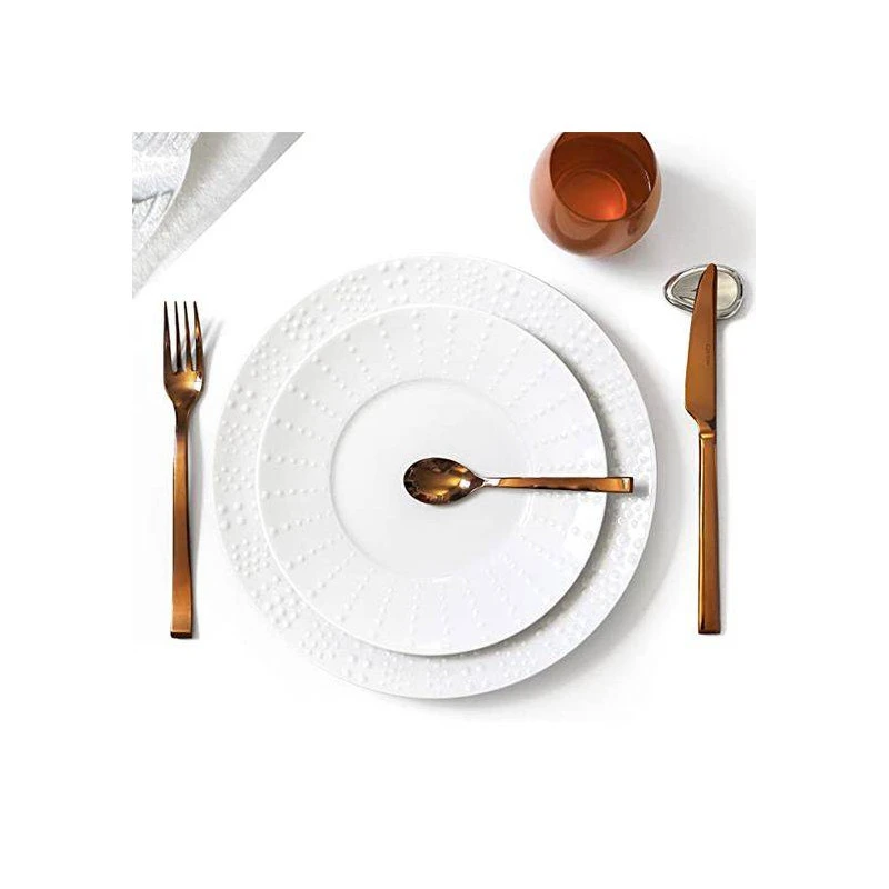 SIDE Ménagère 24 Pièces Inox COUZON Cuivre 5 SIDE Ménagère 24 Pièces Inox COUZON Cuivre – Image 5