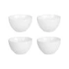 SNOW Bol Coupelle En Porcelaine Blanche Coffret Cadeau - Les 4