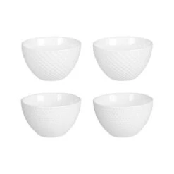 SNOW Bol Coupelle En Porcelaine Blanche Coffret Cadeau - Les 4 -Peugeot Boutique snow bol coupelle en porcelaine blanche coffret cadeau les 4 2