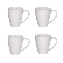 SNOW Coffret Mug Porcelaine Blanche - Les 4 SC -Peugeot Boutique snow coffret mug porcelaine blanche les 4 2