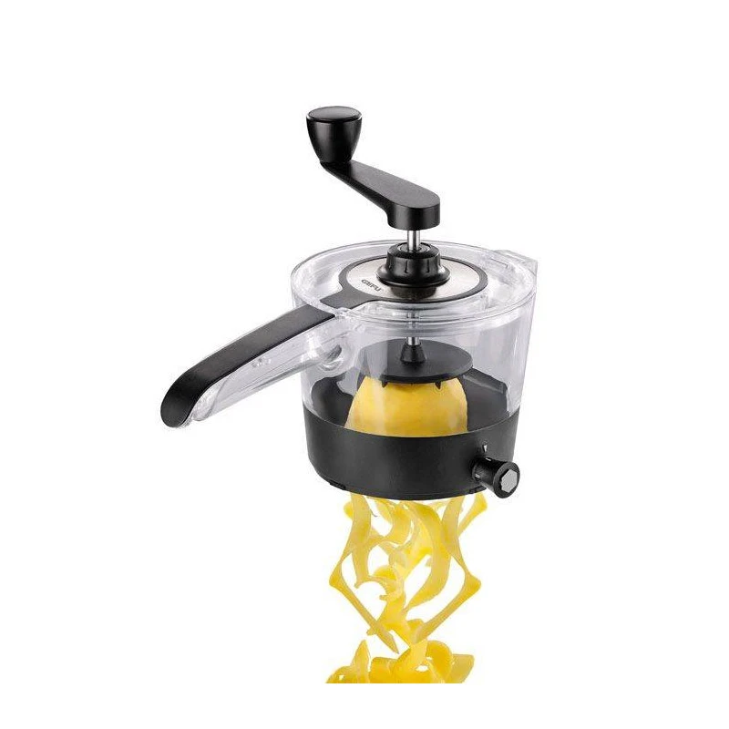 SPIRALFIX Taille Julienne Légumes Tagliatelles GEFU Noir 2 SPIRALFIX Taille Julienne Légumes Tagliatelles GEFU Noir – Image 2