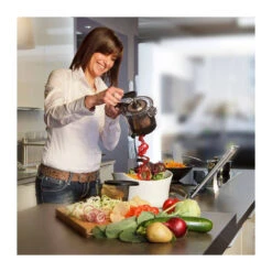 SPIRALFIX Taille Julienne Légumes Tagliatelles GEFU Noir 26 SPIRALFIX Taille Julienne Légumes Tagliatelles GEFU Noir -Peugeot Boutique spiralfix taille julienne legumes tagliatelles gefu noir 12