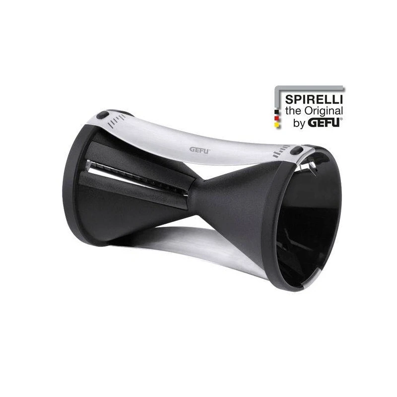SPIRELLI Taille Julienne Légumes SPIRALE Double GEFU Noir SC 2 SPIRELLI Taille Julienne Légumes SPIRALE Double GEFU Noir SC – Image 2