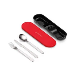 STORE&GO 3 Couverts De Voyage Avec Boite Rouge GUZZINI SC -Peugeot Boutique storego 3 couverts de voyage avec boite rouge guzzini 5