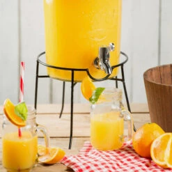 Kilner Support Bonbonne En Verre Avec Robinet Jus Punch 5 - 8 L -Peugeot Boutique support bonbonne en verre avec robinet jus punch 5 8 l 2