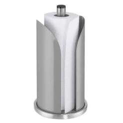 Support Dévidoir Essuie Tout KUCHENPROFI Inox Gris