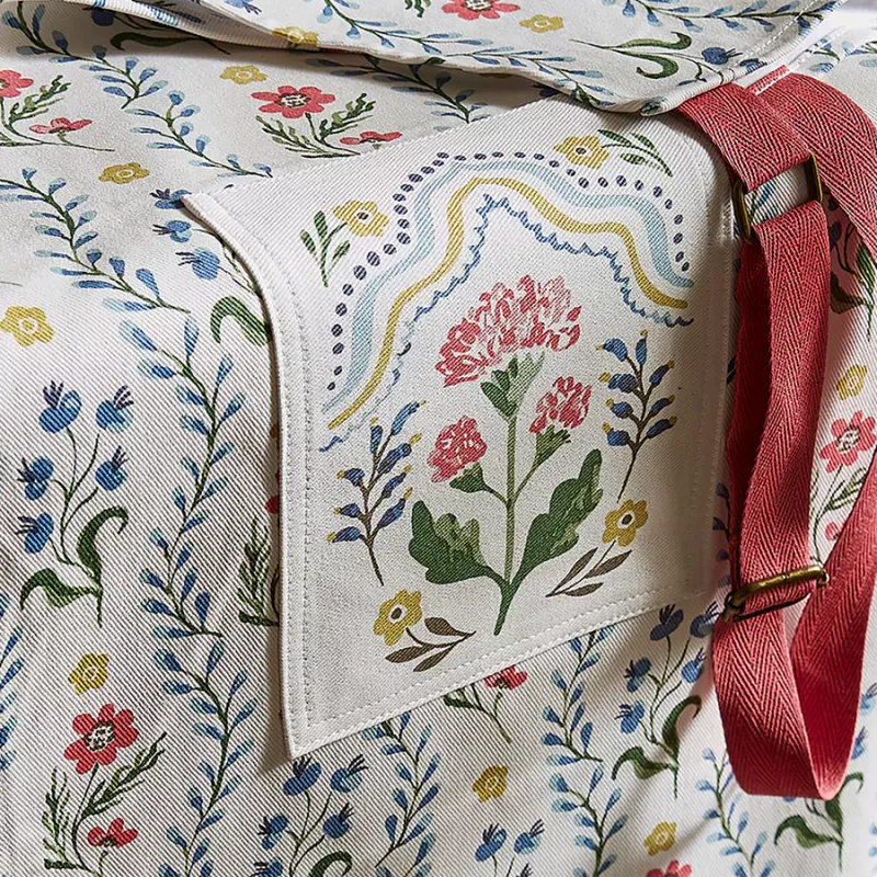 Tablier 100 % Coton Biologique Boho Floral ULSTER WEAVERS 6 Tablier 100 % Coton Biologique Boho Floral ULSTER WEAVERS – Image 6