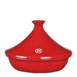 Tajine En Céramique D27 Cm Flame Emile HENRY Grand Cru Rouge