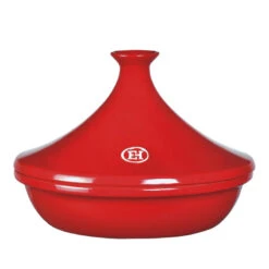 Tajine En Céramique D32 Flame Emile HENRY Grand Cru Rouge