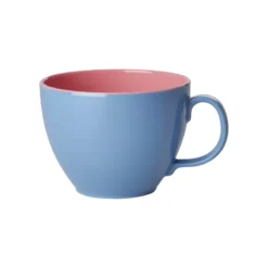 Tasse Jumbo En Mélamine 550 Ml RICE Bleue