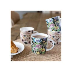 Kitchen Craft Terrazzo Floral Mug Porcelaine 42.5 Cl KitchenCraft - Les 4 -Peugeot Boutique terrazzo floral mug porcelaine 425 cl kitchencraft les 4 5