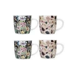 Kitchen Craft Terrazzo Floral Mug Porcelaine 42.5 Cl KitchenCraft - Les 4 -Peugeot Boutique terrazzo floral mug porcelaine 425 cl kitchencraft les 4 6