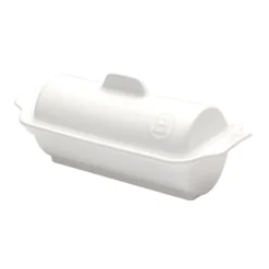 Terrine Foie Gras Façon Médaillon Emile HENRY Blanc Farine