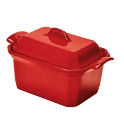 Terrine Foie Gras + Presse Emile HENRY Rouge Grand Cru