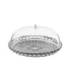 TIFFANY Ensemble Plat Et Cloche à Gâteaux Guzzini Gris D30