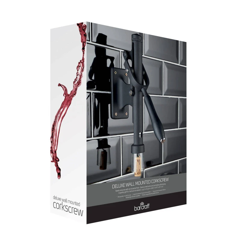 Tire Bouchon Mural Acier KitchenCraft 5 Tire Bouchon Mural Acier KitchenCraft – Image 5