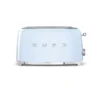Toaster 2 Fentes Long Grille Pain Années 50 SMEG Bleu Azur