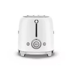 Toaster 2 Tranches Grille Pain Années 50 SMEG Blanc Mat -Peugeot Boutique toaster 2 tranches grille pain annees 50 smeg blanc mat 12