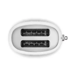 Toaster 2 Tranches Grille Pain Années 50 SMEG Blanc Mat -Peugeot Boutique toaster 2 tranches grille pain annees 50 smeg blanc mat 14