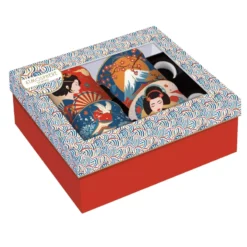 EASY LIFE TOKYO Coffret 4 Mugs 30cl En Porcelaine 8 EASY LIFE TOKYO Coffret 4 Mugs 30cl En Porcelaine -Peugeot Boutique tokyo coffret 4 mugs 30cl en porcelaine 2