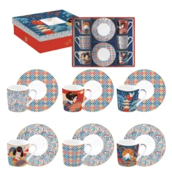 EASY LIFE TOKYO Coffret 6 Tasses à Café 10 Cl En Porcelaine 9 EASY LIFE TOKYO Coffret 6 Tasses à Café 10 Cl En Porcelaine -Peugeot Boutique tokyo coffret 6 tasses a cafe 10 cl en porcelaine 3
