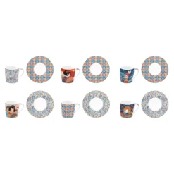 EASY LIFE TOKYO Coffret 6 Tasses à Café 10 Cl En Porcelaine 10 EASY LIFE TOKYO Coffret 6 Tasses à Café 10 Cl En Porcelaine -Peugeot Boutique tokyo coffret 6 tasses a cafe 10 cl en porcelaine 4