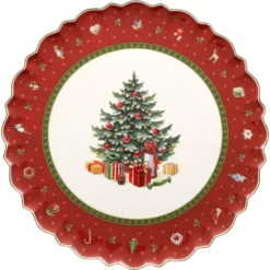 TOY'S DELIGHT Plat à Gâteau Rond Villeroy & Boch D33 Cm