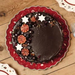 TOY'S DELIGHT Plat à Gâteau Rond Villeroy & Boch D33 Cm -Peugeot Boutique toy s delight plat a gateau rond d33 nvs 4