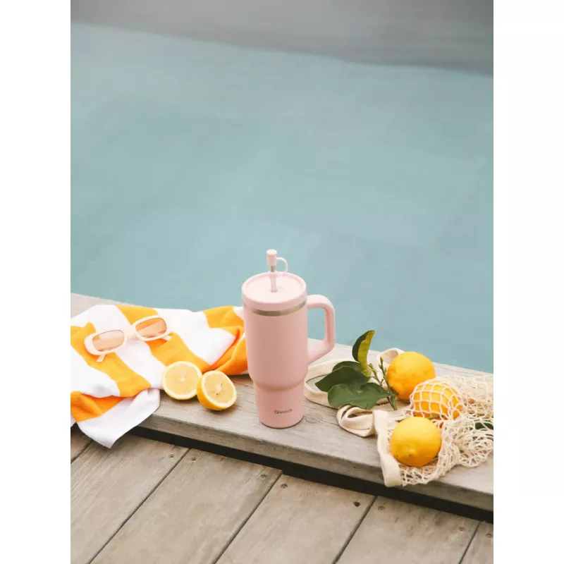 TRAVEL CUP Isotherme Double Paroi En Inox Avec Poignée Qwetch 900 Ml Rose Pastel 6 TRAVEL CUP Isotherme Double Paroi En Inox Avec Poignée Qwetch 900 Ml Rose Pastel – Image 6