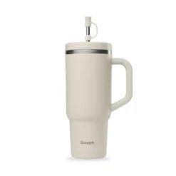 TRAVEL CUP Isotherme Double Paroi En Inox Avec Poignée Qwetch 900 Ml Sable 9 TRAVEL CUP Isotherme Double Paroi En Inox Avec Poignée Qwetch 900 Ml Sable -Peugeot Boutique travel cup isotherme double paroi en inox avec poignee qwetch 900 ml sable 3