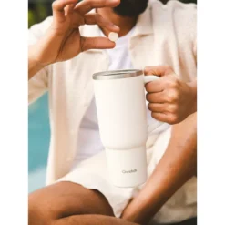 TRAVEL CUP Isotherme Double Paroi En Inox Avec Poignée Qwetch 900 Ml Sable 10 TRAVEL CUP Isotherme Double Paroi En Inox Avec Poignée Qwetch 900 Ml Sable -Peugeot Boutique travel cup isotherme double paroi en inox avec poignee qwetch 900 ml sable 4