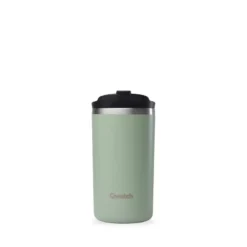 TRAVEL MUG Isotherme Double Paroi En Inox Qwetch 350ml Vert Tilleul -Peugeot Boutique travel mug isotherme double paroi en inox qwetch 470 ml marine nvs 27