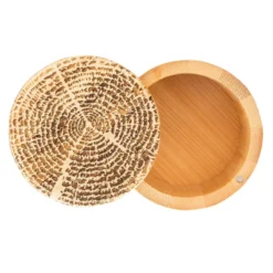 TREE OF LIFE Boite à Sel Magnétique En Bambou TOTALLY BAMBOO -Peugeot Boutique tree of life boite a sel magnetique en bambou totally bamboo 2