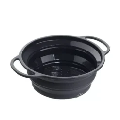 TREND Passoire Rétractable En Silicone KUCHENPROFI D24 Noir -Peugeot Boutique trend passoire retractable en silicone kuchenprofi d24 noir 3