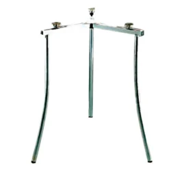 TREPIED Pour Brûleur Ou Réchaud Paëlla En Acier Zingué Chromé