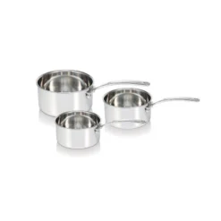 TRILUX Série De 3 Casserole Inox Trilaminé BEKA