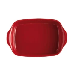 ULTIME Plat à Four En Céramique Rectangle Emile HENRY Rouge Grand Cru 29 X 19 Cm -Peugeot Boutique ultime plat a four en ceramique rectangle emile henry rouge grand cru 29 x 19 cm 5