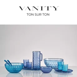 VANITY Saladier 30 Cm GUZZINI Bleu Ciel -Peugeot Boutique vanity saladier 30 cm guzzini bleu ciel 7