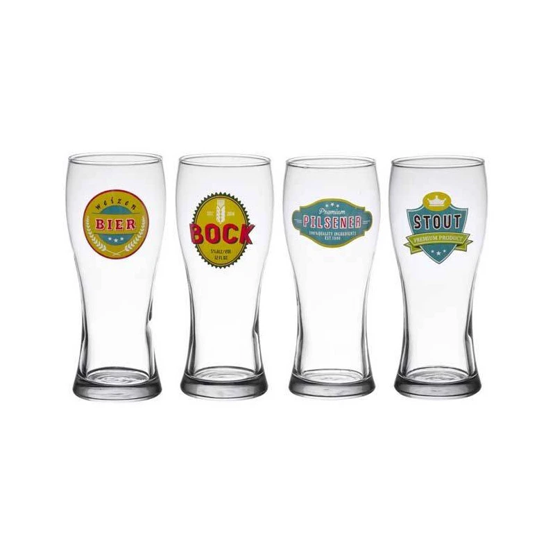 Verre Chope à Bière De 50 Cl Coffret De 4 1 Verre Chope à Bière De 50 Cl Coffret De 4