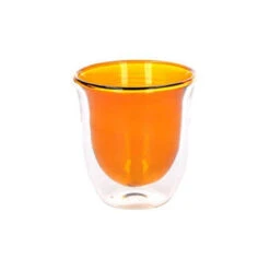 Kitchen Craft Verre Tasse à Café Double Paroi 220 Ml La Cafetiere Ambre - Les 2 SC